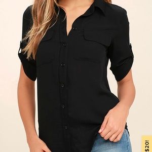 Lulus best of friends button up top